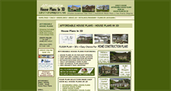 Desktop Screenshot of carolinahomeplans.net